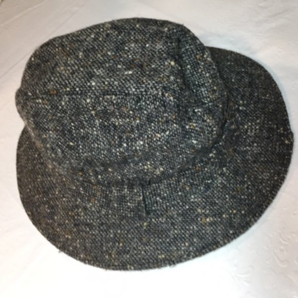 Vintage Dobbs Fifth Ave New York Grey Wool Fedora Hat (Med) - Picture 7 of 11